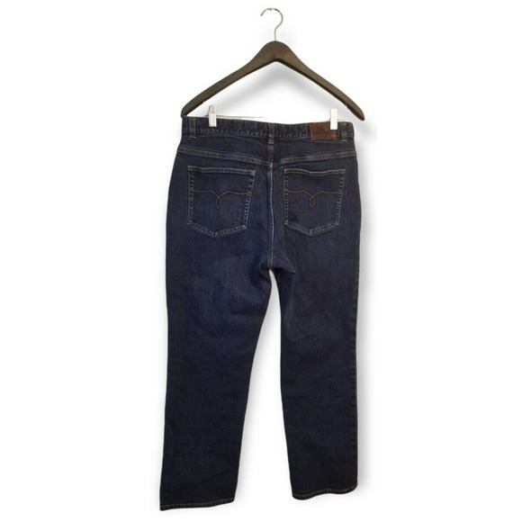 Ralph Lauren Straight Women's Jeans size 12 Blue Denim - Picture 2 of 4